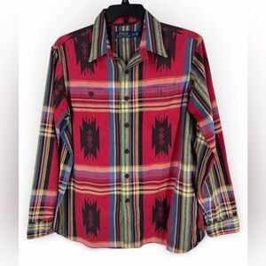 Polo Ralph Lauren Southwest Aztec Long Sleeve Button Up Shirt